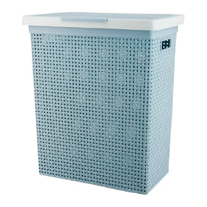 pdc_เบสิโค ตะกร้าผ้า รุ่น HH-1120L สีฟ้า
