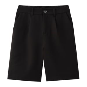 pdc_เบสิโค กางเกงขาสั้นทรงเบอร์มิวดา สำหรับผู้หญิง รุ่น FSYM25Q2LW005 สีดำ
