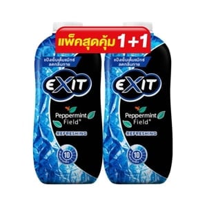 pdc_เอ็กซิท แป้งเย็น เป๊ปเปอร์มิ้นท์ ฟิลด์ รีเฟรชชิ่ง 270 ก. แพ็ค 2