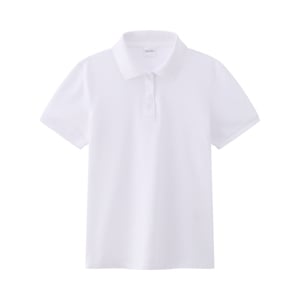 pdc_เบสิโค เสื้อโปโลผู้หญิง สีขาว