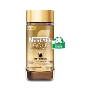 pdc_เนสกาแฟ โกลด์ กาแฟสำเร็จรูปผสมกาแฟคั่วบดละเอียด สูตรเครมา แบบขวด 100 ก.