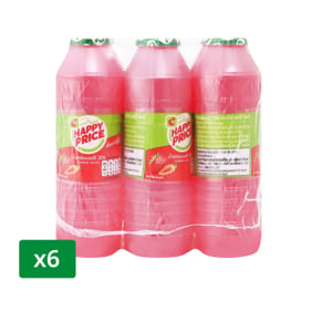 pdc_บิ๊กซี แฮปปี้ ไพรซ์ น้ำสตรอว์เบอร์รี่ 25% 180 มล. แพ็ค 6