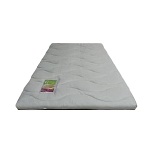 pdc_ซาติน ท็อปเปอร์โฟมยาง รุ่น Comfort Link 3.5 ฟุต หนา 2 นิ้ว สีเทา