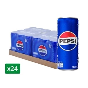 pdc_เป๊ปซี่ น้ำอัดลม 245 มล. x 24 ชิ้น