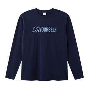 pdc_เบสิโค เสื้อยืดแขนยาวผู้ชาย รุ่น FDNC25Q4YM03W สีกรมท่า