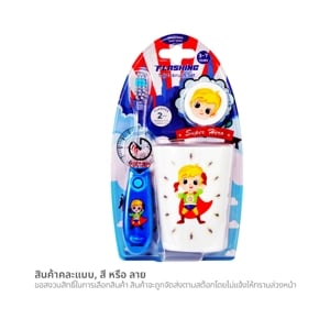 pdc_ดร.ฟิลลิปส์ แปรงสีฟันและแก้วใส่แปรงสีฟัน คละแบบ