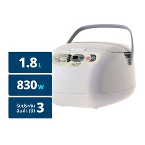 pdc_หม้อหุงข้าว ชาร์ป KS-ZT18W ขนาด 1.8 ล.