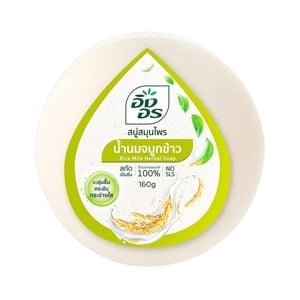 pdc_อิงอร สบู่สมุนไพร สูตรน้ำนมจมูกข้าว 160 ก.