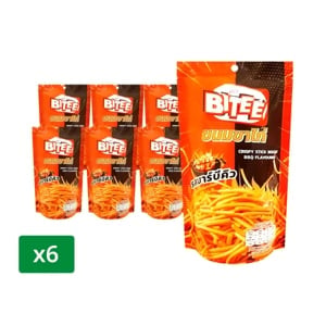 pdc_ไบตี้ ขนมขาไก่ รสบาร์บีคิว 75 ก. แพ็ค 6