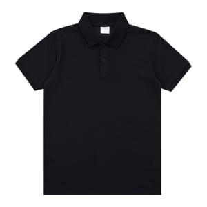 pdc_เบสิโค เสื้อโปโล สำหรับผู้ชาย รุ่น BSWN25Q4YM001 สีดำ