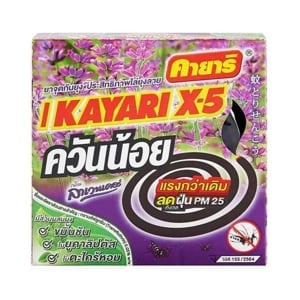 pdc_คายาริ ยาจุดกันยุง ควันน้อย กลิ่นลาเวนเดอร์ 10 ชิ้น x 14 ก.