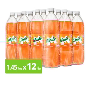 pdc_มิรินดา น้ำอัดลม กลิ่นส้ม 1.45 ล. x 12 ชิ้น