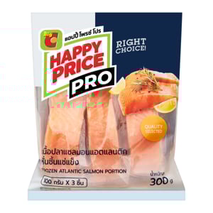 pdc_บิ๊กซี แฮปปี้ ไพรซ์ โปร แซลมอนหั่นชิ้น 100 ก. x 3 ชิ้น
