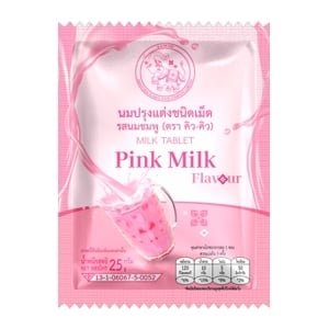pdc_คิว-คิว นมปรุงแต่งชนิดเม็ด รสนมชมพู 25 ก.