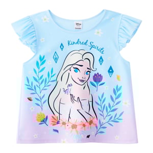 pdc_ดิสนีย์ x เบสิโค เสื้อเด็กหญิง Frozen รุ่น FMTN2507LG005 สีฟ้า