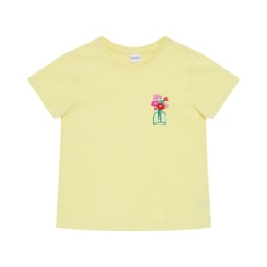 pdc_เบสิโค เสื้อยืดเด็กหญิง สีเหลือง