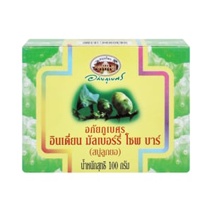pdc_อภัยภูเบศร อินเดี่ยน มัลเบอร์รี่ โซพ บาร์ 100 ก.