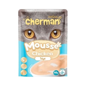 pdc_เชอร์แมน อาหารลูกแมวชนิดเปียกว ไก่มูส 70 ก.