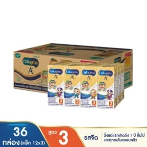 pdc_เอนฟาโกร เอพลัส นมยูเอชที สูตร 3 สำหรับเด็กอายุ 1 ปีขึ้นไปและทุกคนในครอบครัว รสจืด 180 มล. แพ็ค 36