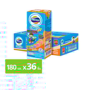 pdc_โฟร์โมสต์ โอเมก้า 369 นมยูเอชที รสจืด 180 มล. แพ็ค 36
