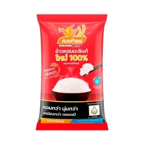 pdc_หงษ์ทิพย์ ข้าวหอมมะลิใหม่ 100% 5 กก.