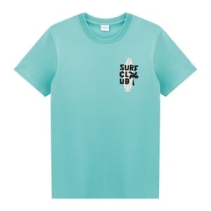 pdc_เบสิโค เสื้อยืดแขนสั้นพิมพ์ลาย สำหรับผู้ชาย รุ่น FASN25Q1YM004 สีเขียว