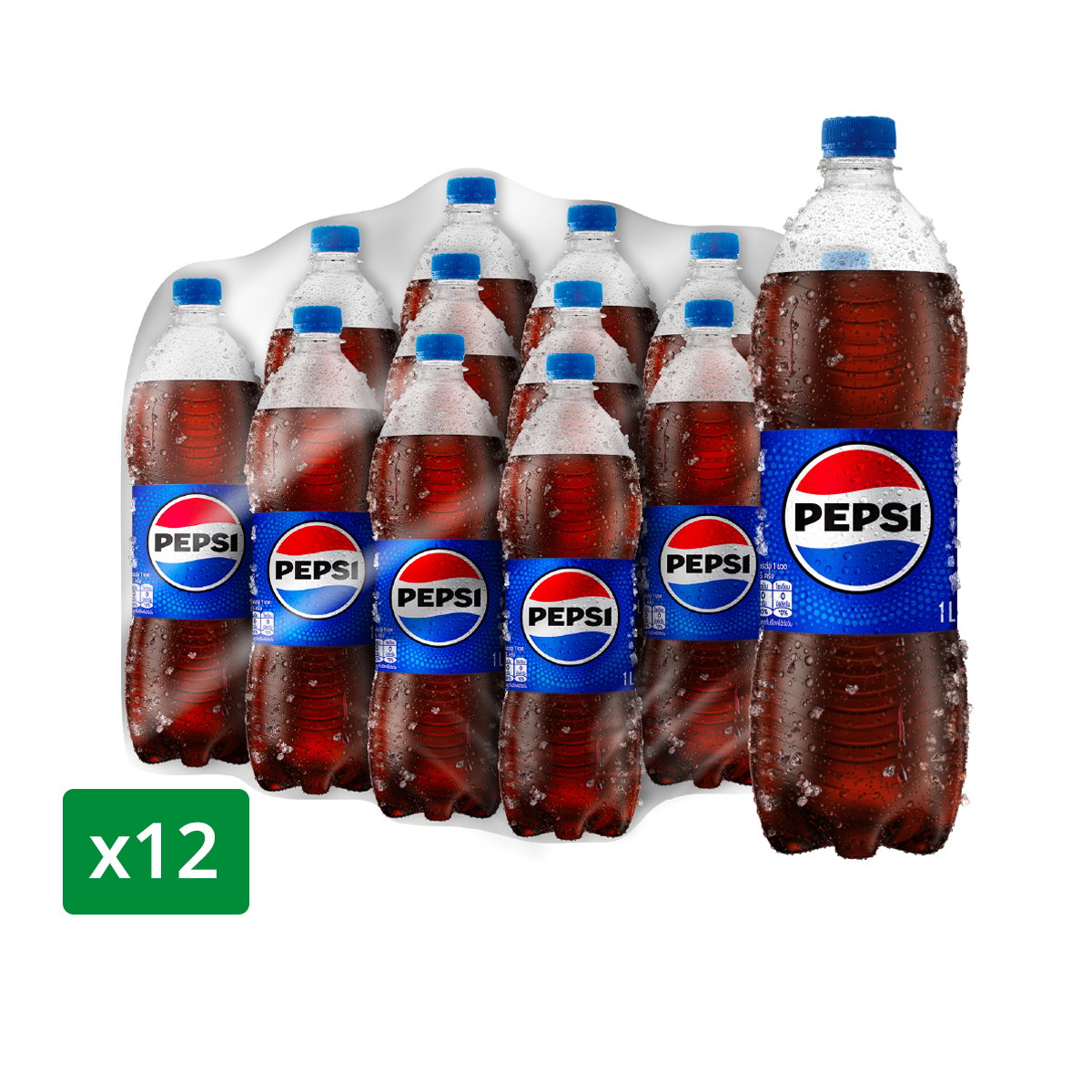 pdc_เป๊ปซี่ เครื่องดื่มอัดลม 1 ล. x 12 ชิ้น