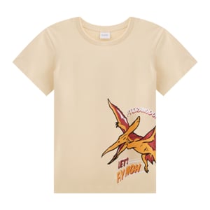 pdc_เบสิโค เสื้อยืดเด็กชาย รุ่น BCAL2506LB010 สีเบจ