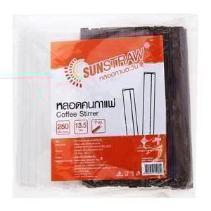pdc_ทานตะวัน หลอดคนกาแฟ แพ็ค 500