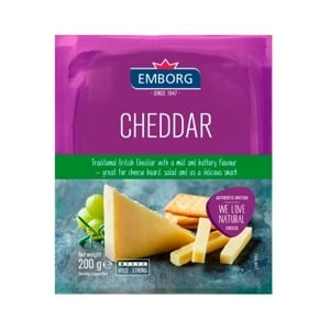 pdc_EMBORG Cheddar Cheese 200 g.