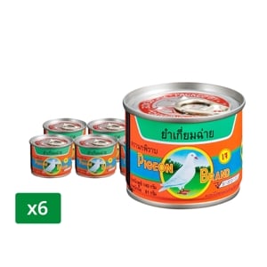 pdc_นกพิราบ ยำเกี่ยมฉ่าย ฝาดึง 140 ก. x 6 ชิ้น