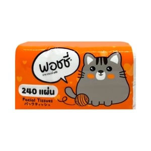 pdc_พอชชี่ กระดาษเช็ดหน้า 240 แผ่น