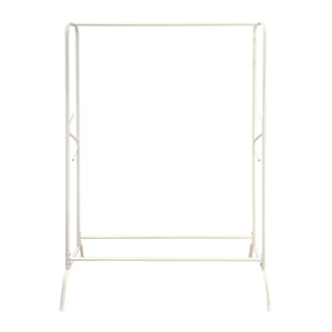 pdc_เบสิโค ราวตากผ้า ทรง AS ขนาด 40x100x145 ซม. สีขาว