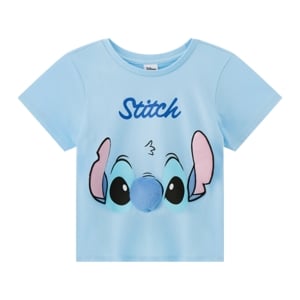 pdc_เบสิโค x ดิสนีย์ เสื้อยืด สำหรับเด็กผู้ชาย รุ่น FMTN2508TB08 สีฟ้า