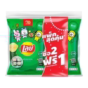 pdc_เลย์ คลาสสิค รสโนริสาหร่าย 69 ก. x 3 ชิ้น
