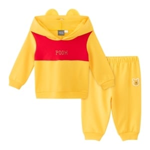 pdc_ดิสนีย์ ชุดเสื้อฮู้ดดี้หมีพูห์ สำหรับเด็กชาย รุ่น FMTN2509IB01W สีเหลือง