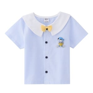 pdc_เบสิโค x ดิสนีย์ เสื้อมีปก สำหรับเด็กชาย รุ่น FMTN2511TB02 สีฟ้า