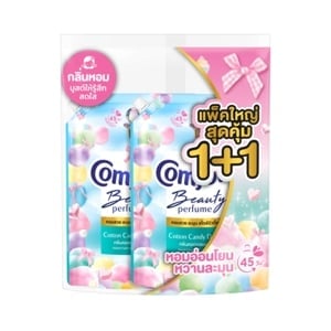 pdc_คอมฟอร์ท น้ำยาปรับผ้านุ่ม กลิ่นคอตตอนแคนดี้ 1000 มล. x 2 ชิ้น