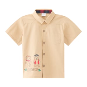 pdc_เบสิโค เสื้อเชิ้ต เด็กชาย รุ่น FPPM2509TB03 สีกากี