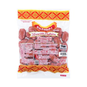pdc_แหลมทอง ไส้กรอกไก่ 500 ก. (1 แถม 1 ในแพ็คเดียวกัน)