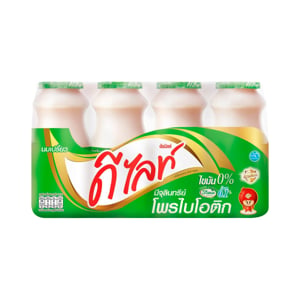 pdc_ดัชมิลล์ ดีไลท์ นมเปรี้ยวปราศจากไขมัน สูตรน้ำตาล 0.1% 150 มล. x 4 ชิ้น