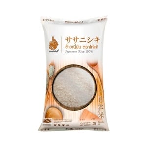 pdc_ตราไก่แจ้ ข้าวญี่ปุ่น 100% 5 กก.