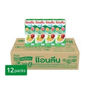 pdc_แอนลีน โยเกิร์ตยูเอชทีปราศจากไขมัน รสผลไม้รวม 180 มล. x 48 ชิ้น