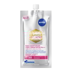 pdc_นีเวีย ลูมินัส630 แอนตี้สปอต เดลี่ มอยเจอไรเซอร์ ไลท์ ครีม SPF50 PA+++ 7 มล.