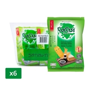 pdc_โดโซะ ข้าวหอมญี่ปุ่นอบกรอบ รสกลมกล่อม 56 ก. แพ็ค 6