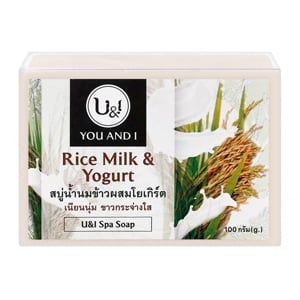 pdc_โอทอป ยูแอนด์ไอ สบู่น้ำนมข้าวผสมโยเกิร์ต 100 ก.