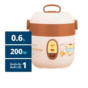 pdc_คาชิวา x ปอมปอมปุริน หม้อข้าว 200 วัตต์ รุ่น RC-067 ขนาด 0.6 ล.