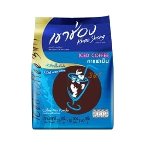 pdc_เขาช่อง กาแฟเย็น กาแฟปรุงสำเร็จชนิดผง 25 ก. x 10 ซอง