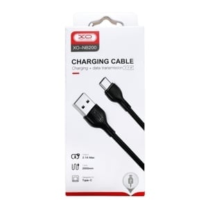 pdc_เอ็กซ์โอ สายชาร์จและถ่ายโอนข้อมูล Type-C to USB 2.1A รุ่น XO-NB200 ขนาด 2 ม. (สินค้าคละสี ไม่สามารถเลือกได้)