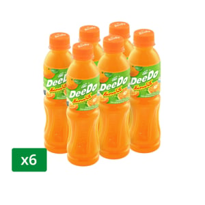 pdc_ดีโด้ น้ำผลไม้ 20% รสส้มสายน้ำผึ้ง 200 มล. แพ็ค 6